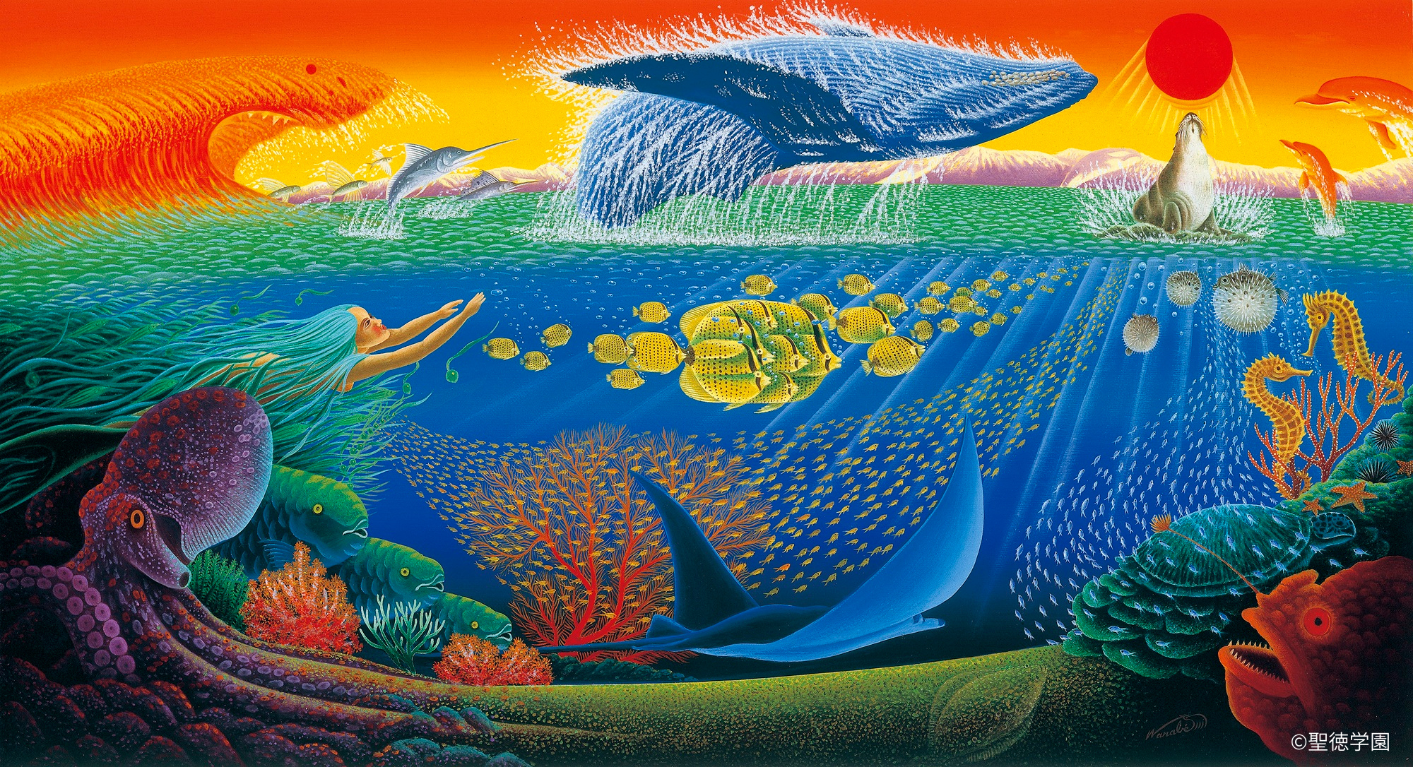 水の子どもたち　上下巻セット/キングズリー作、サンバーン絵/偕成社文庫 水の子どもたち: 陸の子どものための妖精の物語 (上) (偕成社